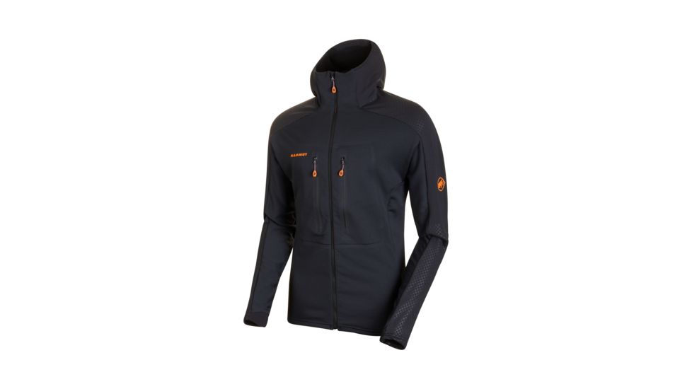 SHED, Mammut Eiswand Advanced ML Hooded Jacket, Black, Medium, 1014-00730-0001-114-DEMO