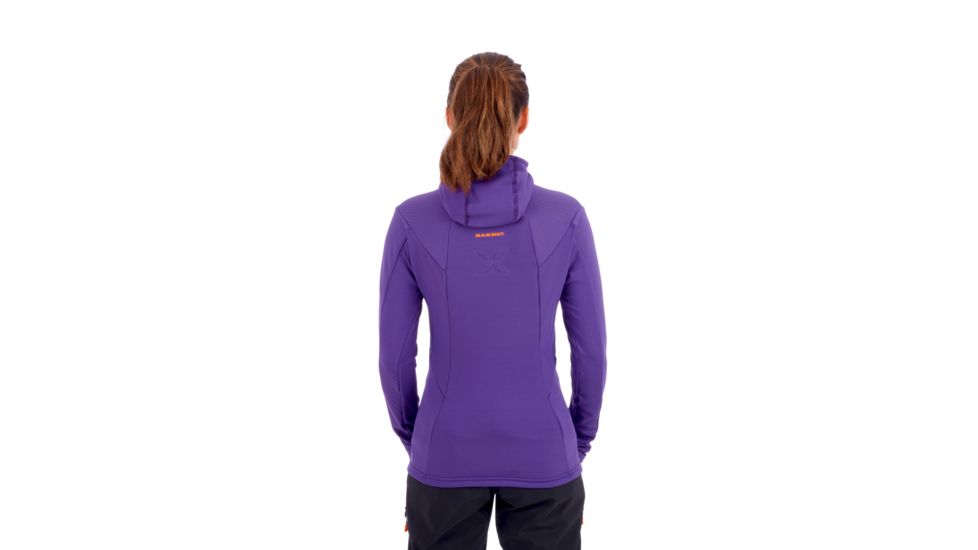 SHED, Mammut Eiswand Advanced ML Hooded Jacket - Womens, Dawn, Small, 1014-00740-6234-113-DEMO