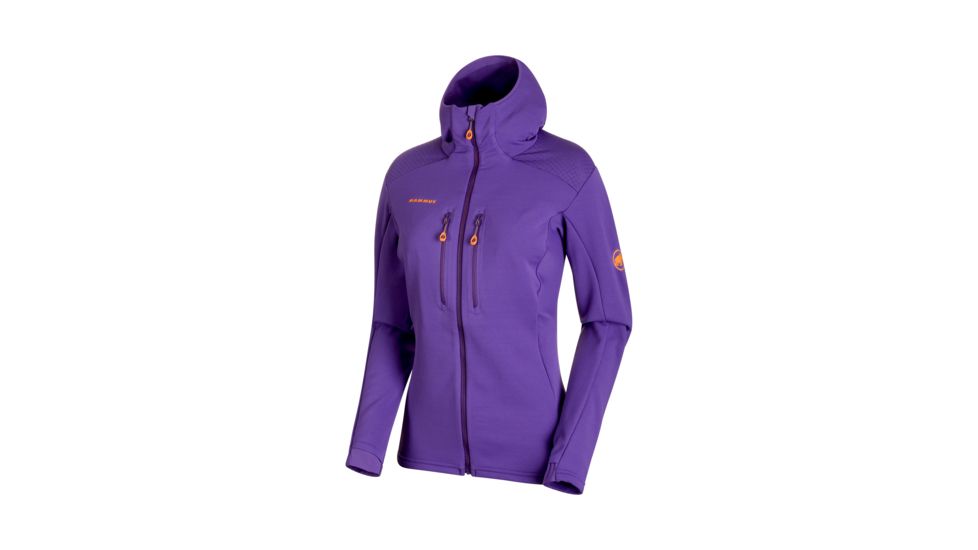 SHED, Mammut Eiswand Advanced ML Hooded Jacket - Womens, Dawn, Small, 1014-00740-6234-113-DEMO