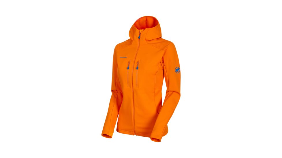 Mammut Eiswand Advanced ML Hooded Jacket - Women's, Sunrise, Extra Large, 1014-00740-2153-116