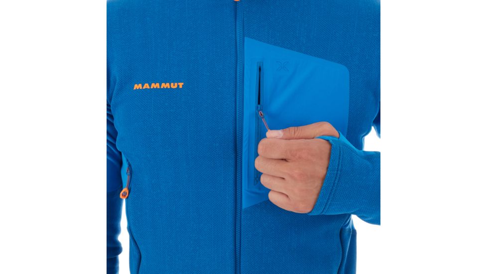 SHED, Mammut Eiswand Guide Midlayer Jacket - Mens, Ice, Medium, 1014-01450-5072-114-DEMO