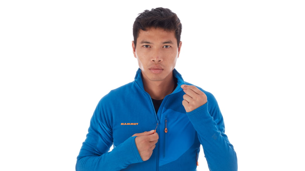 SHED, Mammut Eiswand Guide Midlayer Jacket - Mens, Ice, Medium, 1014-01450-5072-114-DEMO