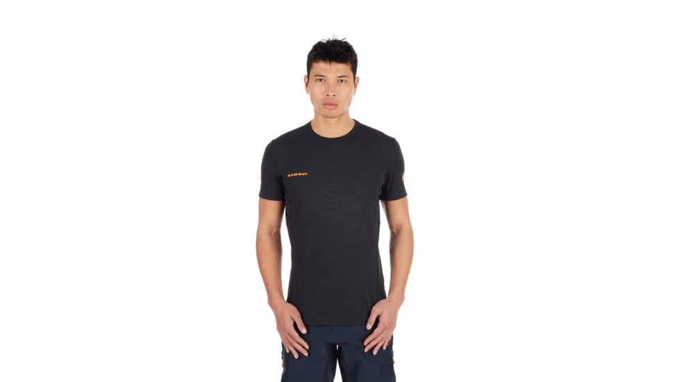 SHED, Mammut Moench Light T-Shirt - Mens, Black, Medium, 1017-00050-0001-114-DEMO