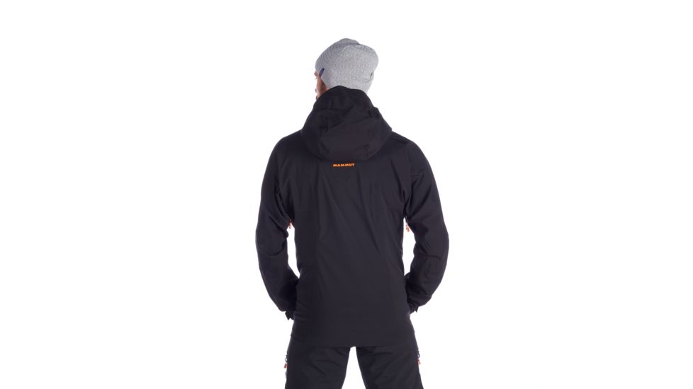 SHED, Mammut Ultimate Eisfeld SO Hooded Jacket - Mens, Black, Medium, 1010-24720-0001-114-DEMO