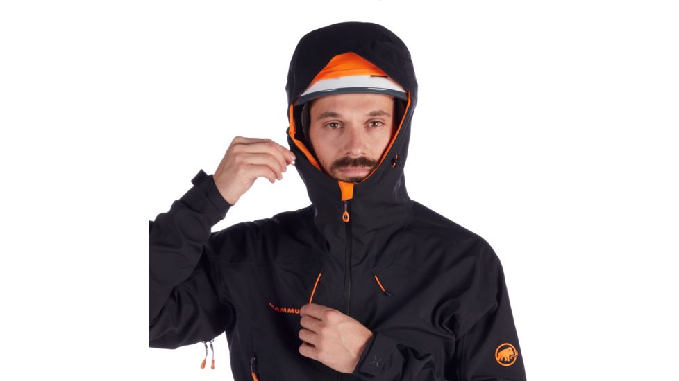 SHED, Mammut Ultimate Eisfeld SO Hooded Jacket - Mens, Black, Medium, 1010-24720-0001-114-DEMO