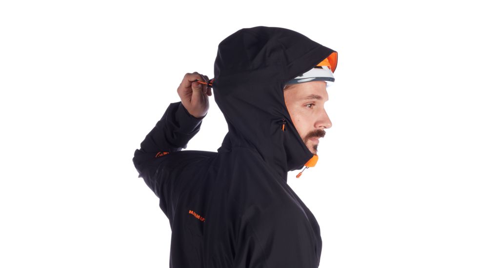 SHED, Mammut Ultimate Eisfeld SO Hooded Jacket - Mens, Black, Medium, 1010-24720-0001-114-DEMO