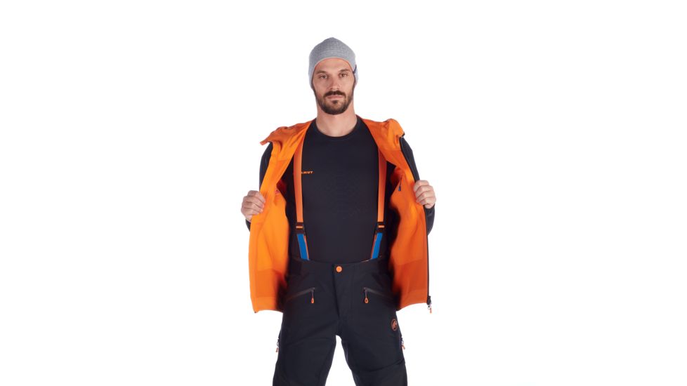 SHED, Mammut Ultimate Eisfeld SO Hooded Jacket - Mens, Black, Medium, 1010-24720-0001-114-DEMO