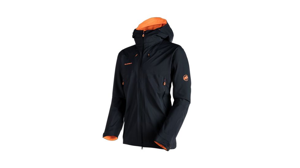 SHED, Mammut Ultimate Eisfeld SO Hooded Jacket - Mens, Black, Medium, 1010-24720-0001-114-DEMO