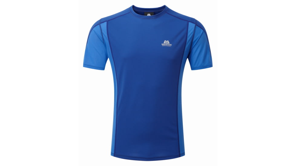Shed, Mountain Equipment Crux Tee - Mens, Dark Ocean/Light Ocean, Large, ME-002212-1048-L-DEMO