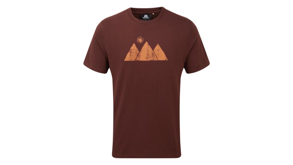 Shed, Mountain Equipment Mountain Sun Tee - Mens, Dark Chocolate, Large, ME-003951-1407-L-DEMO
