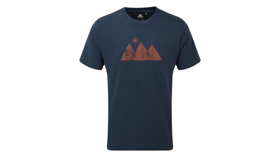 Shed, Mountain Equipment Mountain Sun Tee - Mens, Denim Blue, Large, ME-003951-1476-L-DEMO