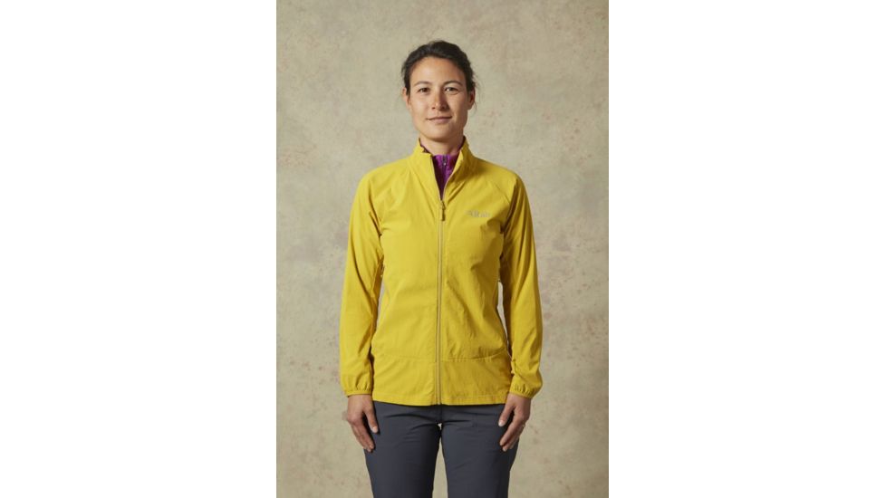 Shed, Rab Borealis Tour Jacket - Womens, Sulphur, Medium/Size 12, QWS-42-SU-12-DEMO