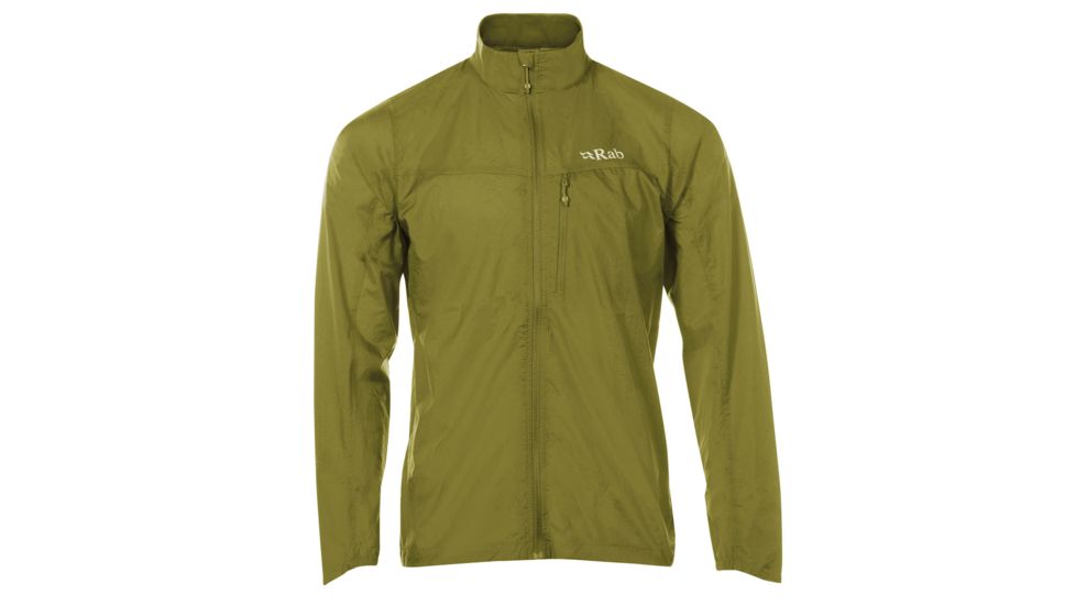 Shed, Rab Vital Windshell Jacket - Mens, Cactus, Medium, QWS-38-CT-M-DEMO