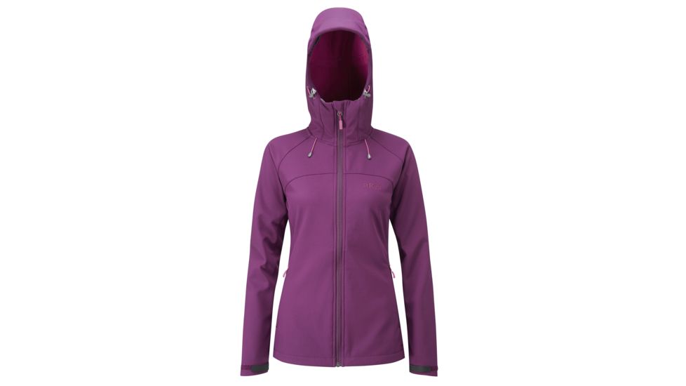 Shed, Rab Womens Salvo Jacket, Berry/ Tayberry, 10, QFT-53-BY-10-DEMO