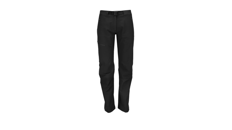 Shed, Rab Womens Vector Pant, Black, 12, QFT-15-BL-12-DEMO