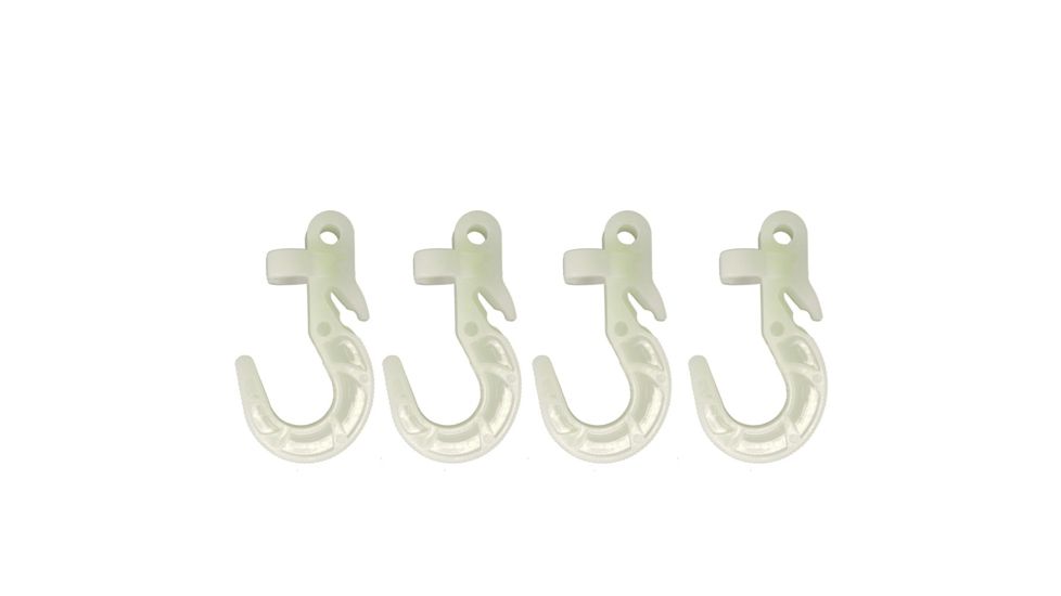 Shed, Seattle Sports GloLine Camp Hook 4-Pack/Glow