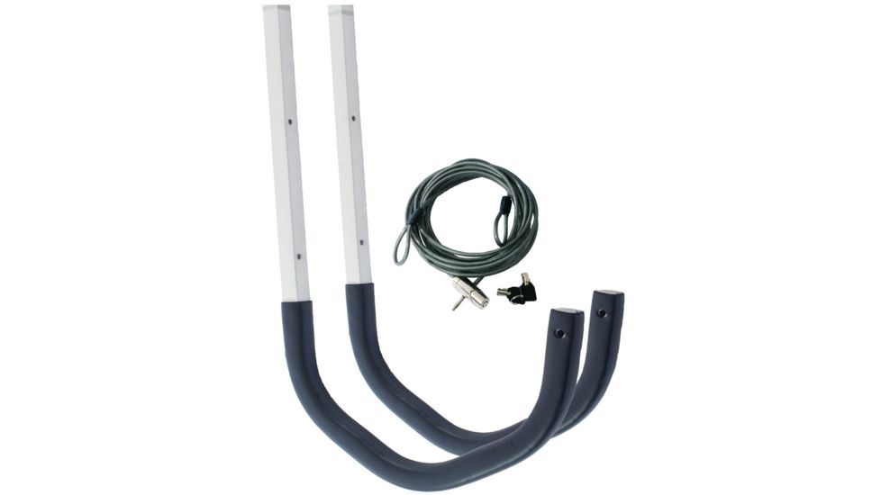 Shed, Seattle Sports Outdoor Locking Wall Cradles /Silver