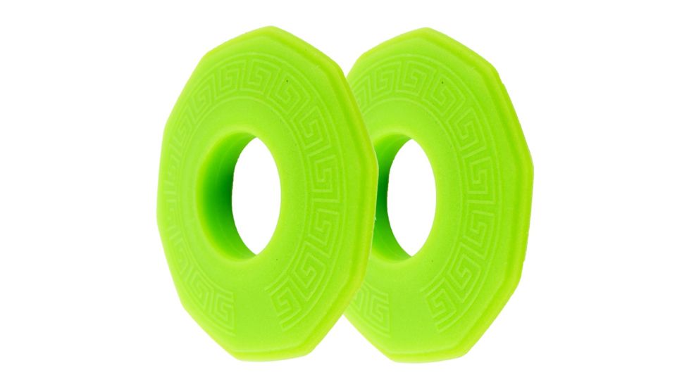 thumbnail interactive-video image 1 of Seattle Sports Neon Lime Kayak Paddle Drip Rings – 1 Pair (Non-Glow) Model 91300 1 of 3
