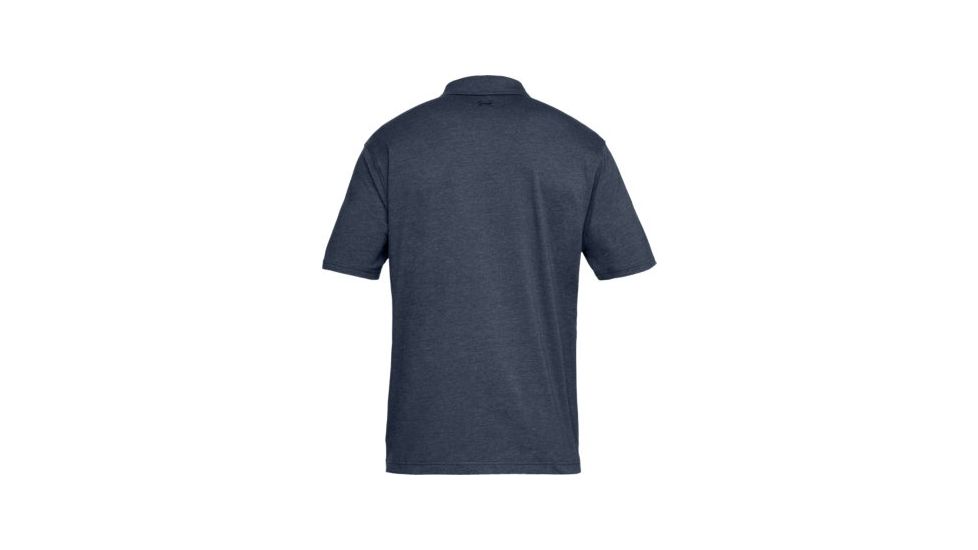 SHED, Under Armour Charged Cotton Polo - Mens, Academy Medium Heather, Large, 1321111-408-L