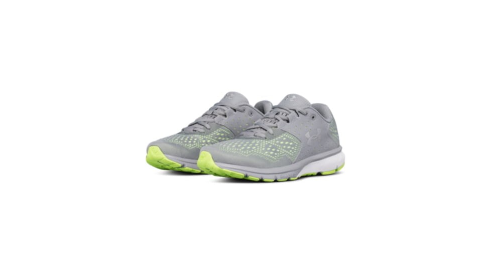 SHED, Under Armour Charged Rebel Trail Running Shoe - Mens, Steel/Glacier Gray, 7 US, 1298670-35-8