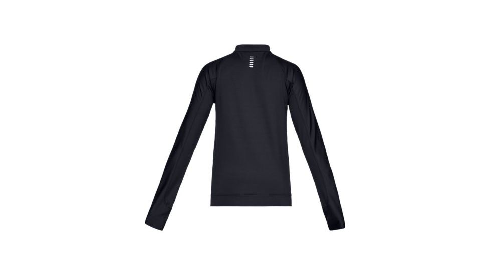 SHED, Under Armour Coldgear Run Knit Jacket - Womens, Black/Reflective, Small, 1317295-1-S