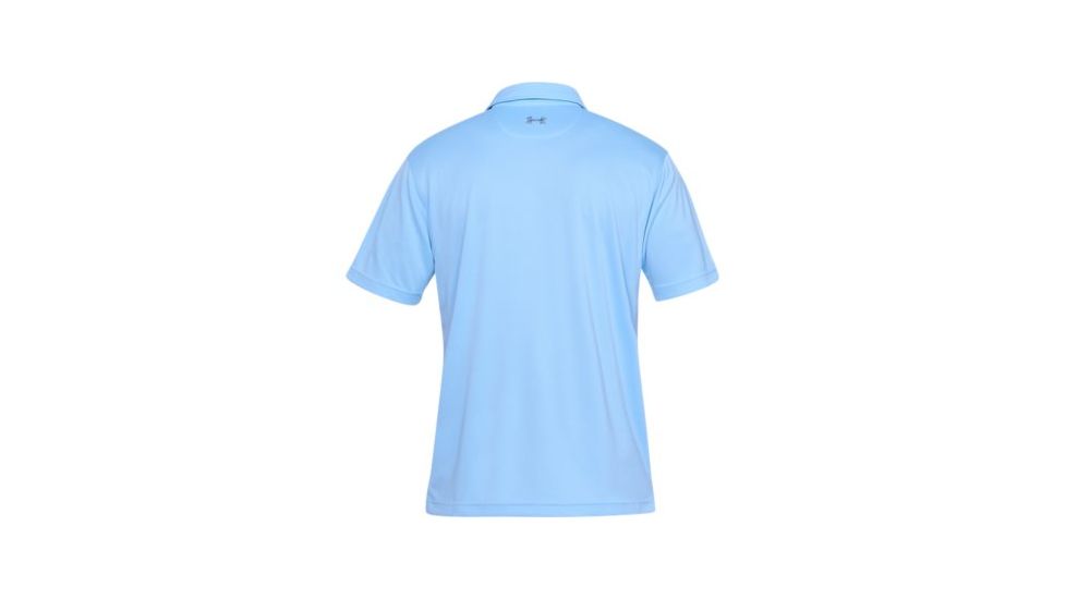 SHED, Under Armour Dockside Fish Tech Polo - Mens, Carolina Blue, Large, 1321578-476-L