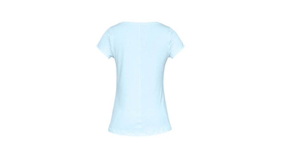SHED, Under Armour Heat Gear Armour Short Sleeve Shirt - Womens, Coded Blue, Small, 1328964-451-S