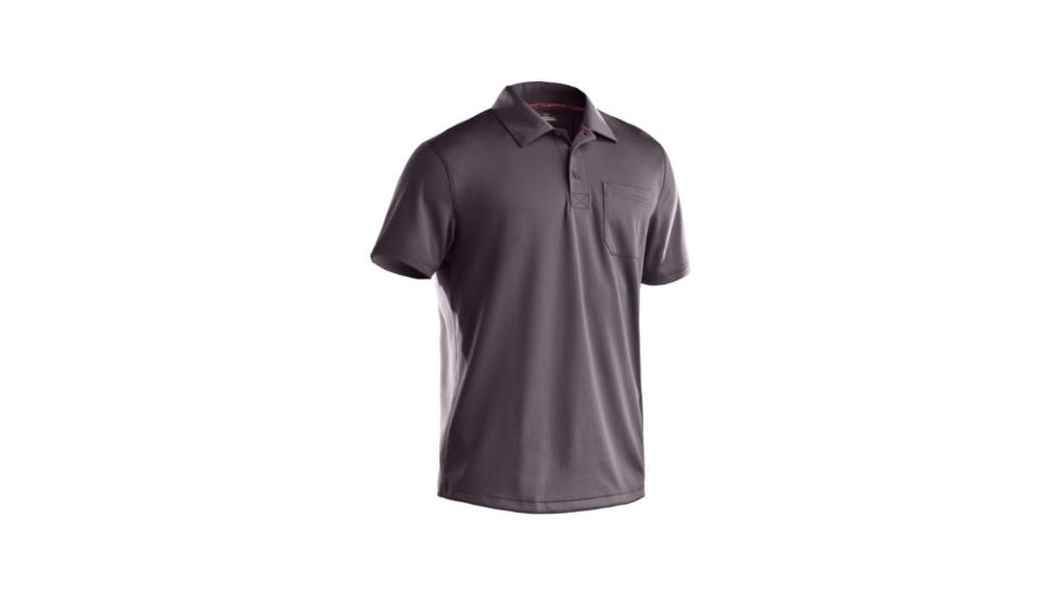 SHED, Under Armour Performance Polo - Mens, Charcoal Light Heather, 2XL, 1216023-19-XXL