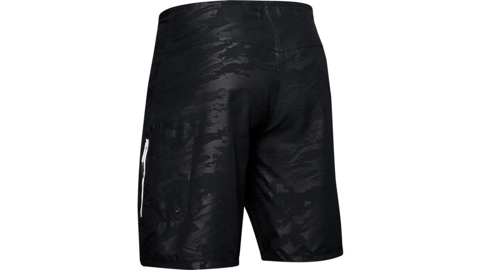 SHED, Under Armour Shore Break Embossed Boardshort - Mens, Black, 34, 1325890-1-35-DEMO