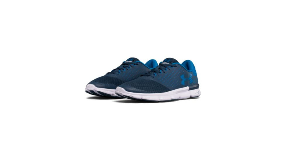SHED, Under Armour Speed Swift Trail Running Shoe - Mens, True Ink/Cruise Blue, 9 US, 1285683-918-10