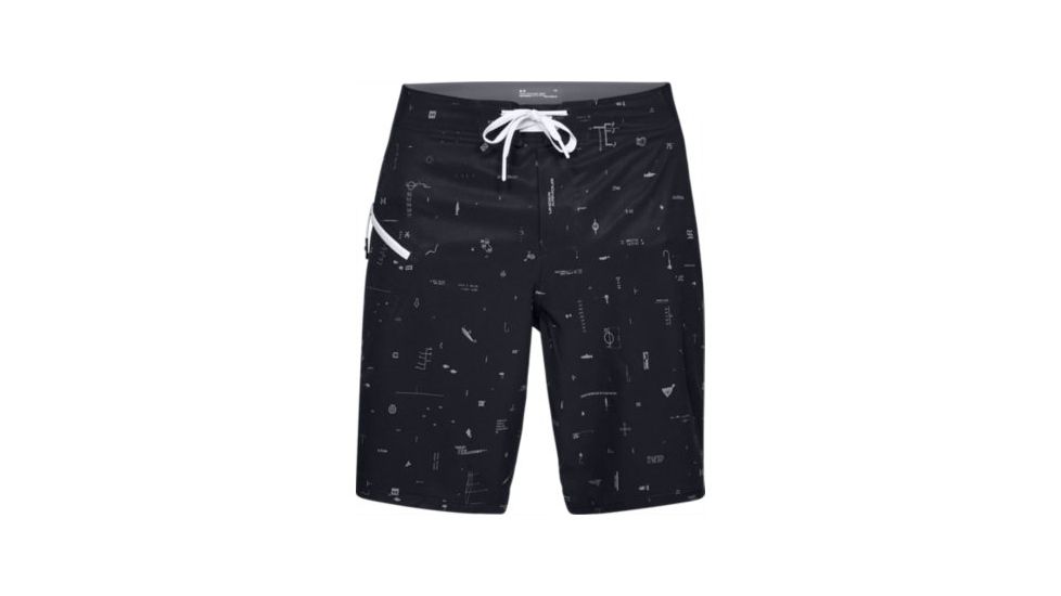 SHED, Under Armour Tide Chaser Boardshort - Mens, Black, 34, 1325888-1-35