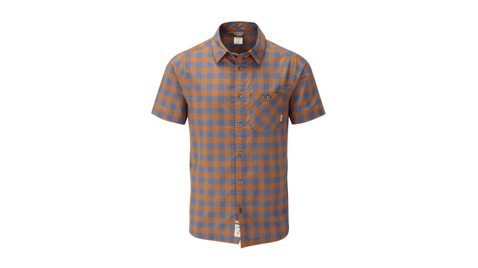 SHEDRab Maverick SS Shirt, Airforce/ Copper, Medium, QCA-59-AF-M-DEMO