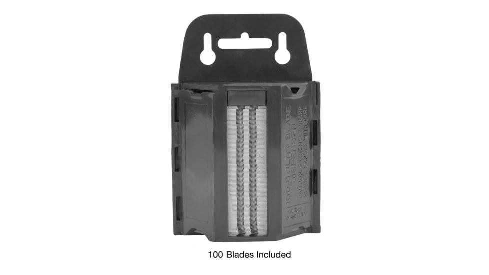 Sheffield 100 Piece Utility Blades With Dispenser, 12282