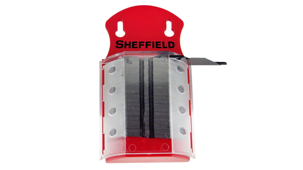 Sheffield 100 Piece Utility Blades With Dispenser, 12282