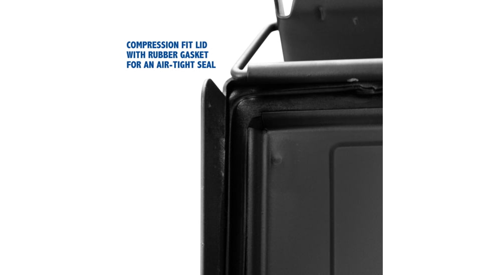 Sheffield 30 Cal Metal Field Box, Black, 12641