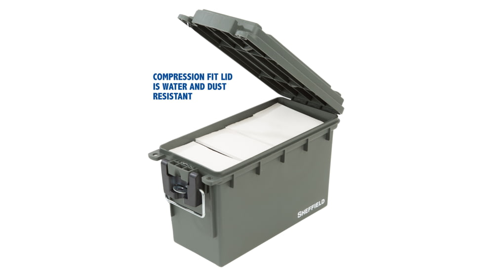 Sheffield Field Box, Olive Drab Green, 12726