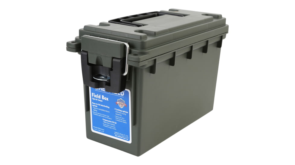 Sheffield Field Box, Olive Drab Green, 12726