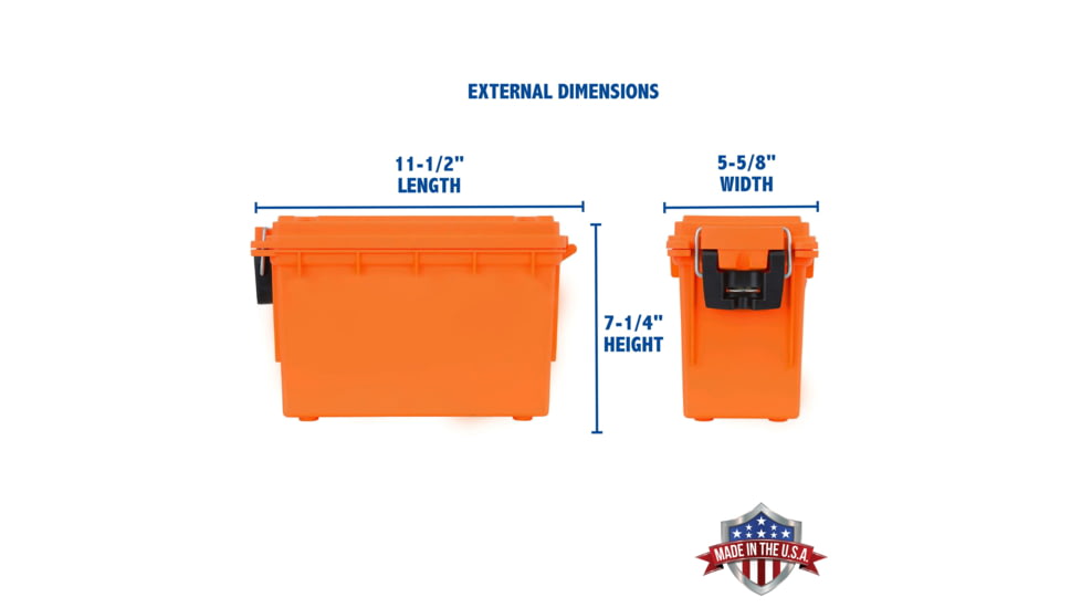 Sheffield Marine Storage Box, Orange, 12680
