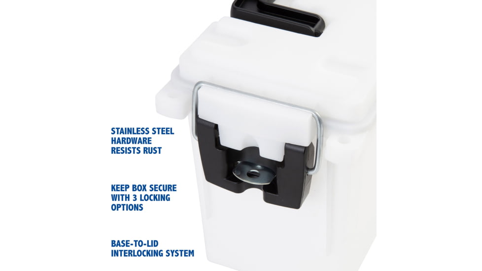 Sheffield Marine Storage Box, White, 12681