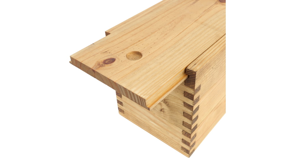 Sheffield Standard Pine Craft Box, Bear Design, Brown, 12650-4