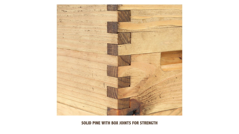 Sheffield Standard Pine Craft Box, Brown, 12650