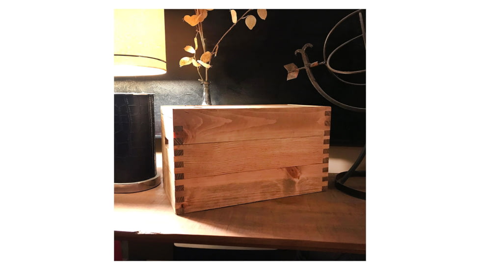 Sheffield Standard Pine Craft Box, Brown, 12650