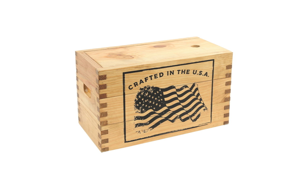 Sheffield Standard Pine Craft Box, Crafted in USA Design, Brown, 12650-8