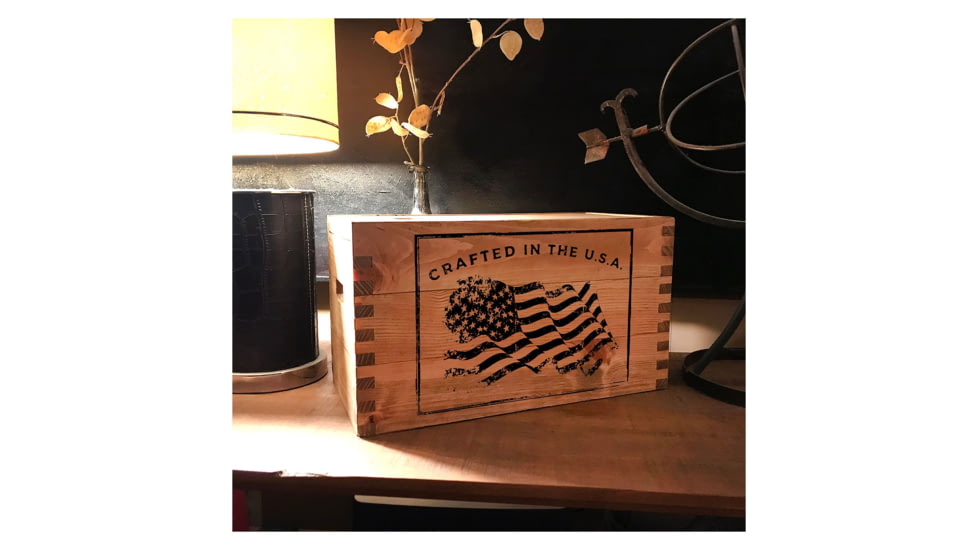 Sheffield Standard Pine Craft Box, Crafted in USA Design, Brown, 12650-8