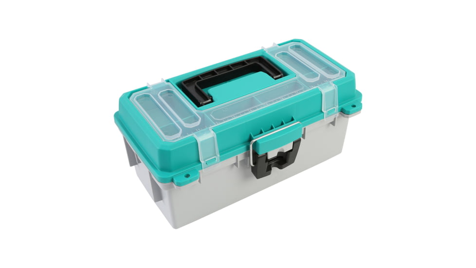 Sheffield Tackle Box, 13in, Teal, Gray, 12671