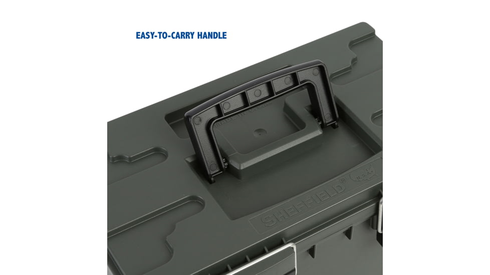 Sheffield XL Field Box, Olive Drab Green, 12710