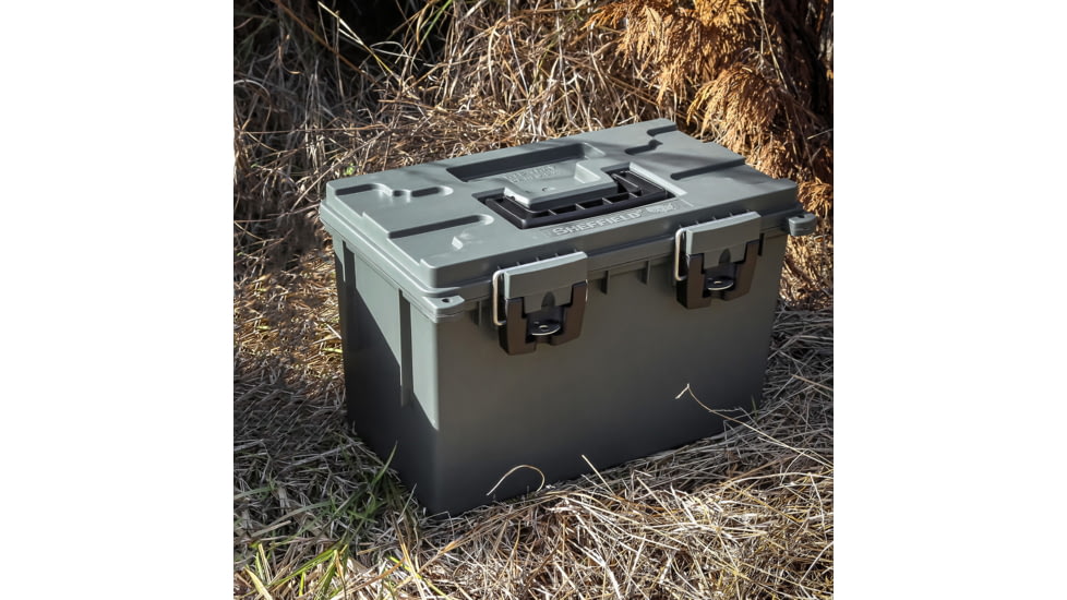 Sheffield XL Field Box, Olive Drab Green, 12710