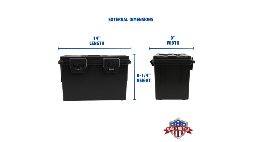 Sheffield XL Field Box w/ Tray, Black, 12701