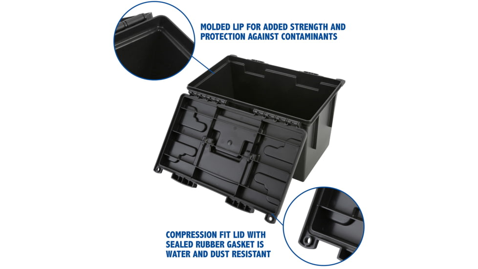 Sheffield XL Field Box w/ Tray, Black, 12701