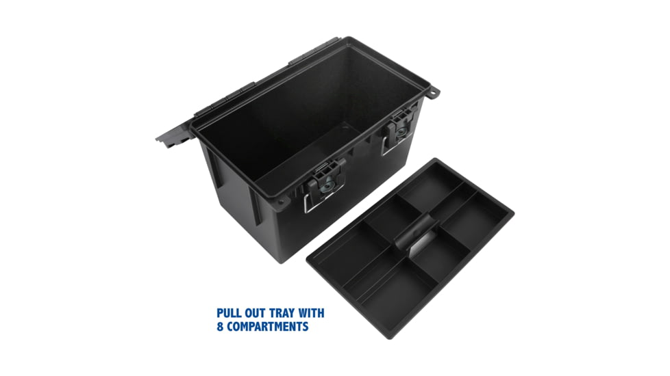 Sheffield XL Field Box w/ Tray, Black, 12701